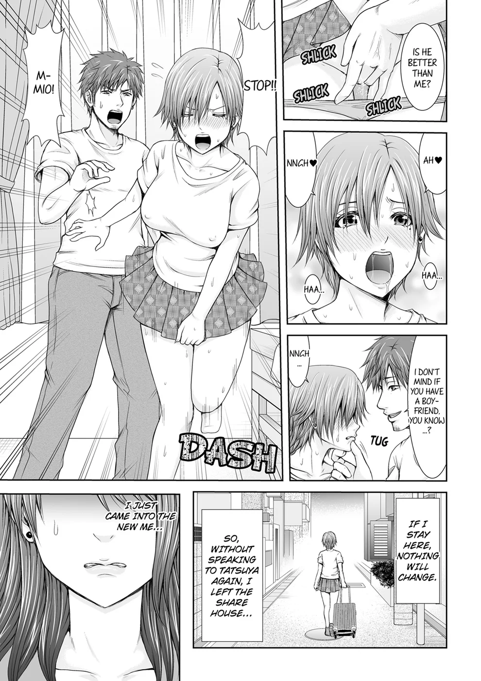 “Koko Ijirareru no Sukidatta yona?” Rinjin wa, Hitozuma no Moto SeFri – Chapter 1 page 8