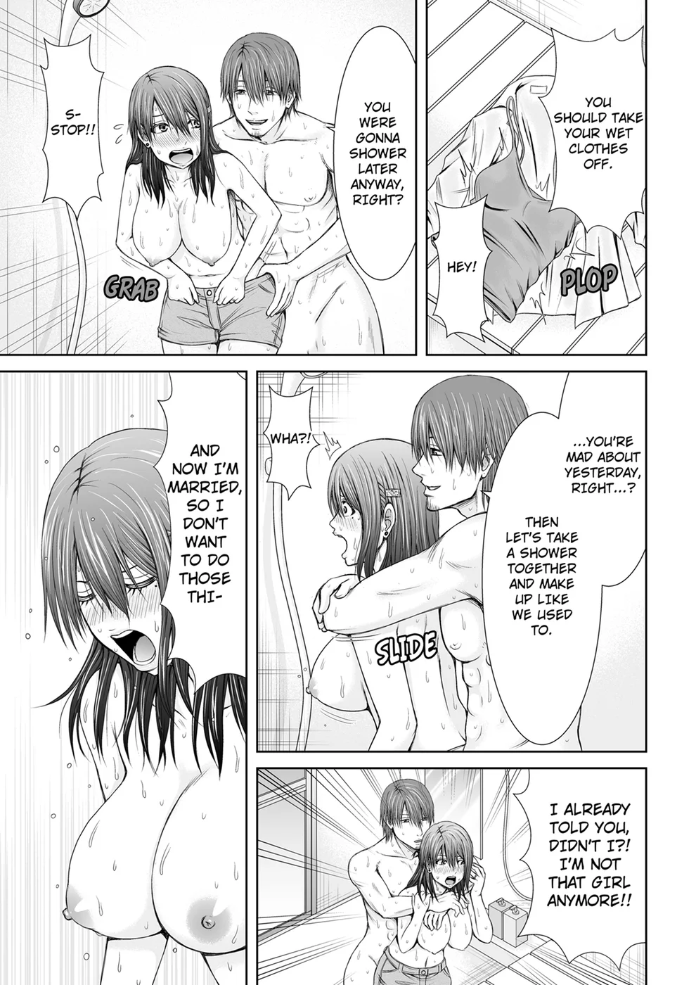 “Koko Ijirareru no Sukidatta yona?” Rinjin wa, Hitozuma no Moto SeFri – Chapter 2 page 10
