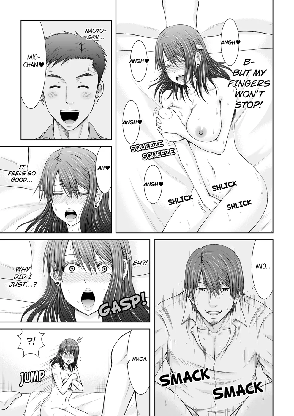 “Koko Ijirareru no Sukidatta yona?” Rinjin wa, Hitozuma no Moto SeFri – Chapter 2 page 20