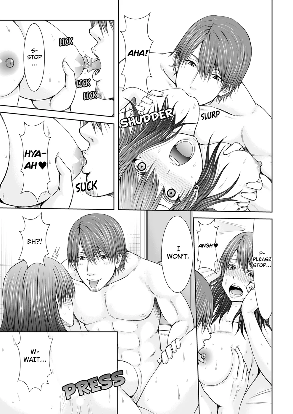 “Koko Ijirareru no Sukidatta yona?” Rinjin wa, Hitozuma no Moto SeFri – Chapter 2 page 24