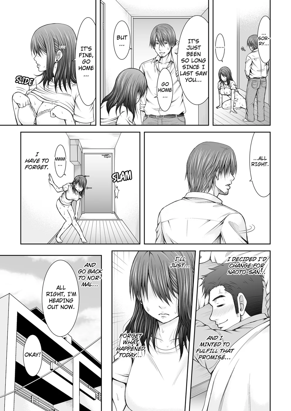 “Koko Ijirareru no Sukidatta yona?” Rinjin wa, Hitozuma no Moto SeFri – Chapter 2 page 4
