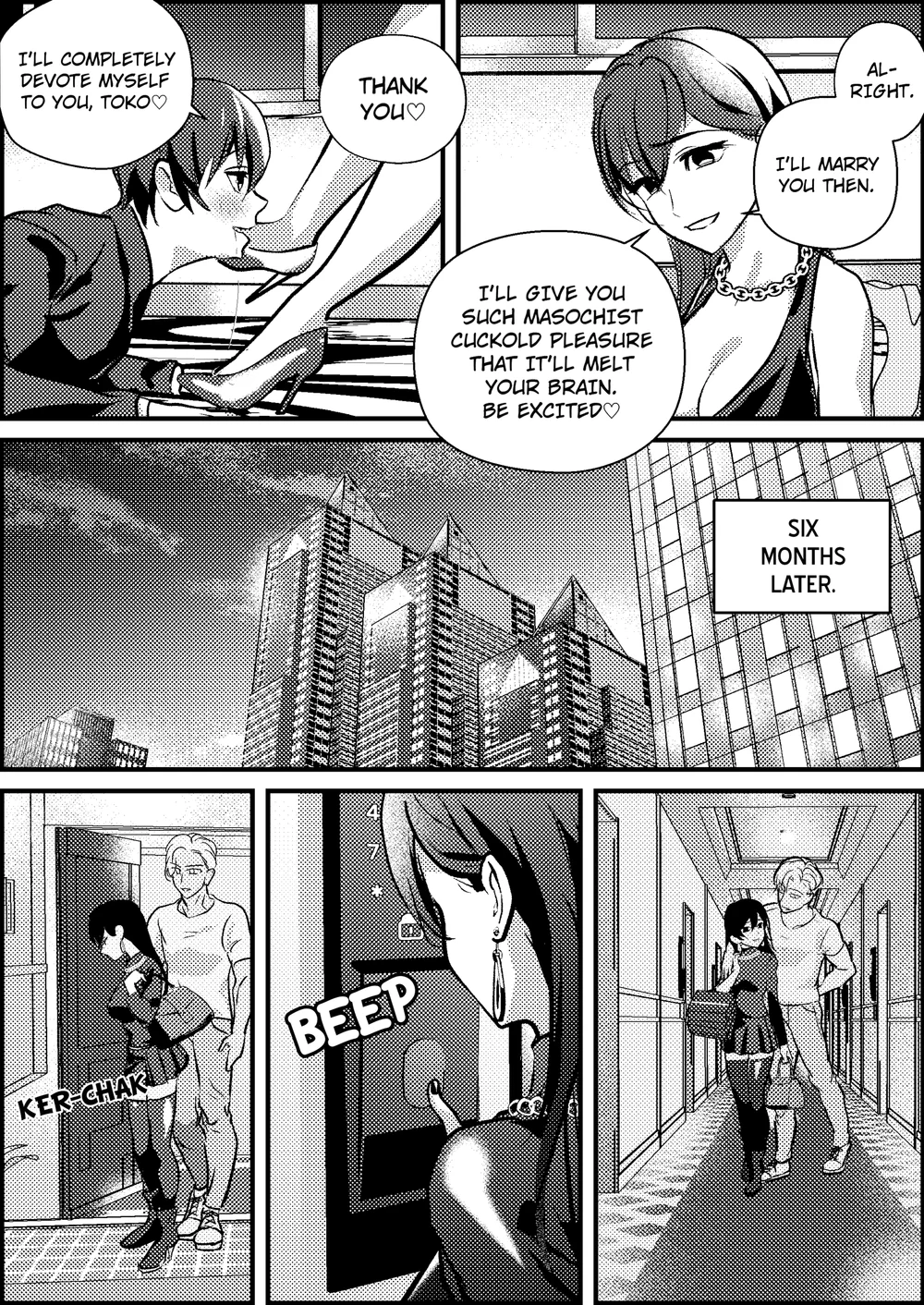Netorare Maso Senyou Konkatsu Appli page 7
