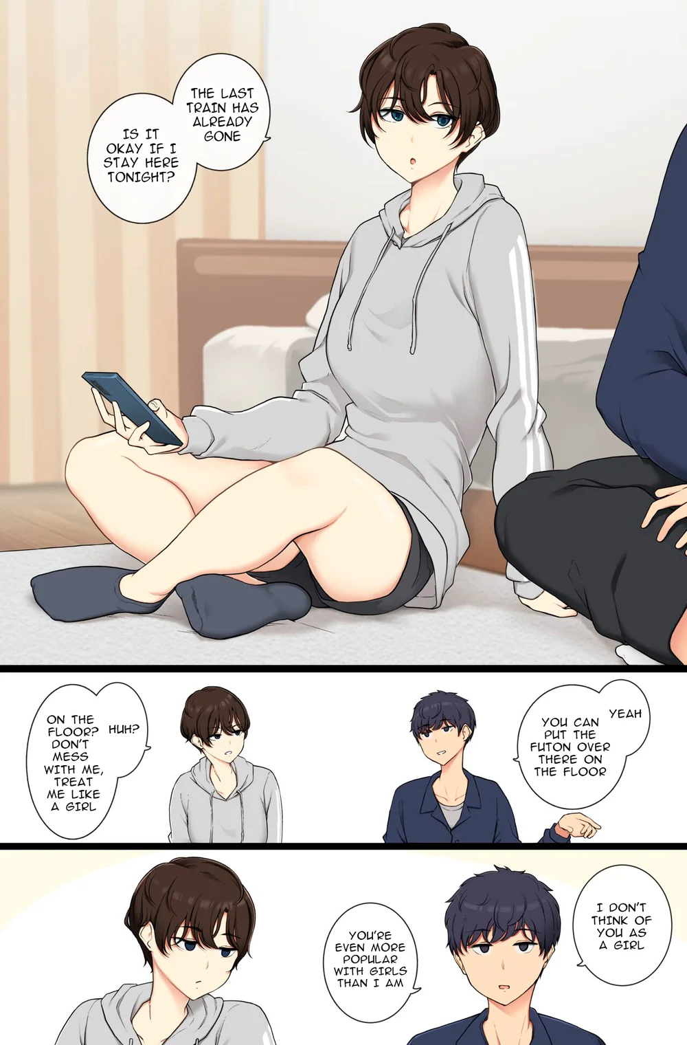 Onnanoko Atsukai Shinai to Mesu Dearu Koto o Wakarasetekuru Boyish Joshi page 0