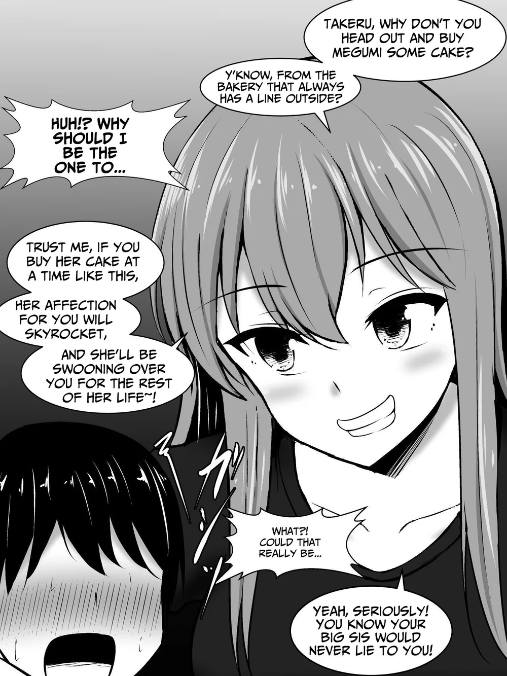 Ore no Jiman no Kanojo ga, Chinchin Dekai Ore no Nee-chan ni Netorareta! page 11