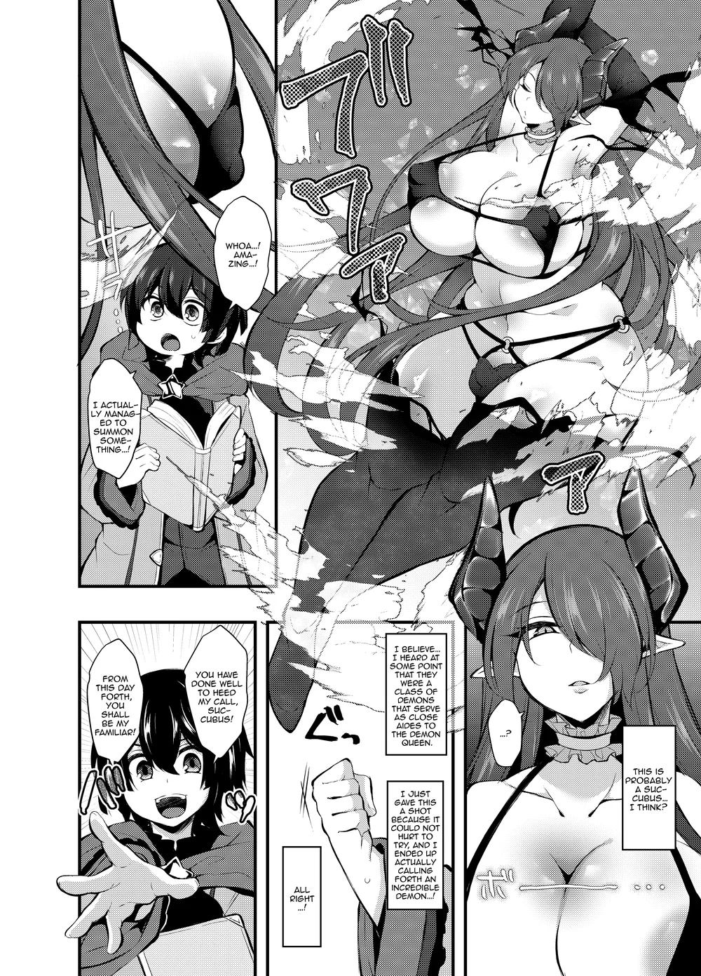 Party o Oidasareta Mahoutsukai no Boku ga Shoukan Mahou o Shuutoku Shite Saikyou (Mecha Ero) Inma to Keiyaku Shita node Koko kara Okasarete Tsuyoku Naru page 4