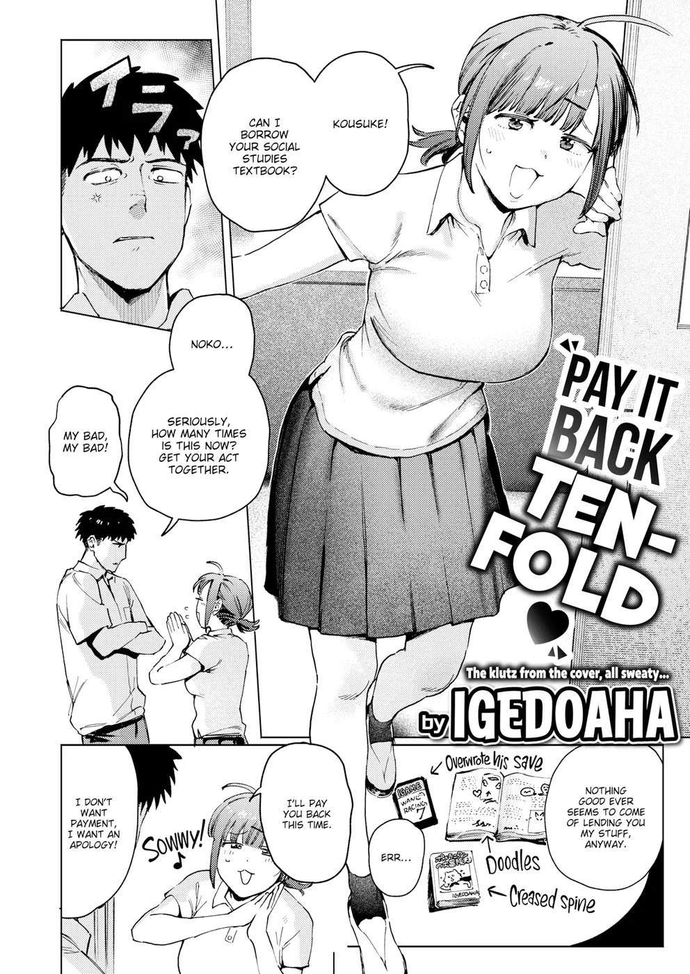 Pay It Back Tenfold ❤ page 1