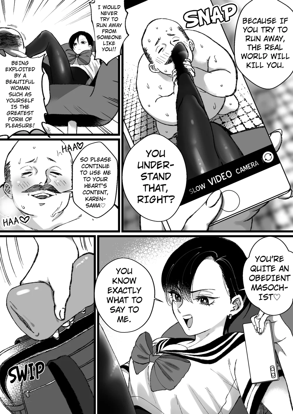 Sailor Fuku + Kyouei Mizugi no Mitsuga Sejou page 9