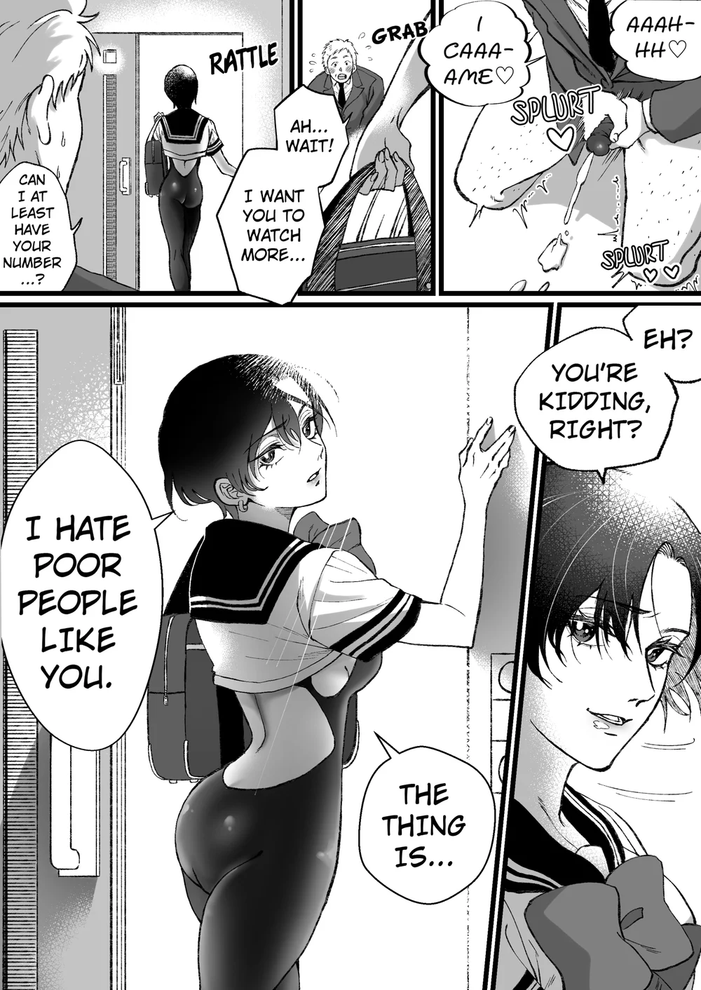 Sailor Fuku + Kyouei Mizugi no Mitsuga Sejou page 5