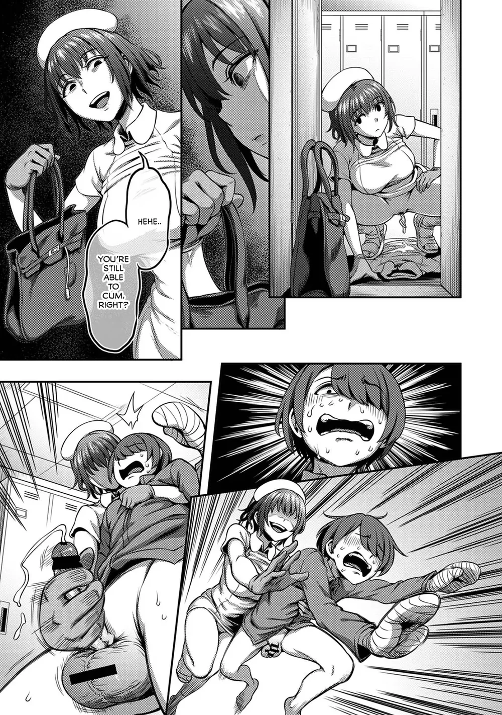 Sakusei Byoutou ~Seikaku Saiaku no Nurse shika Inai Byouin de Shasei Kanri Seikatsu~ – Chapter 2.5 page 23