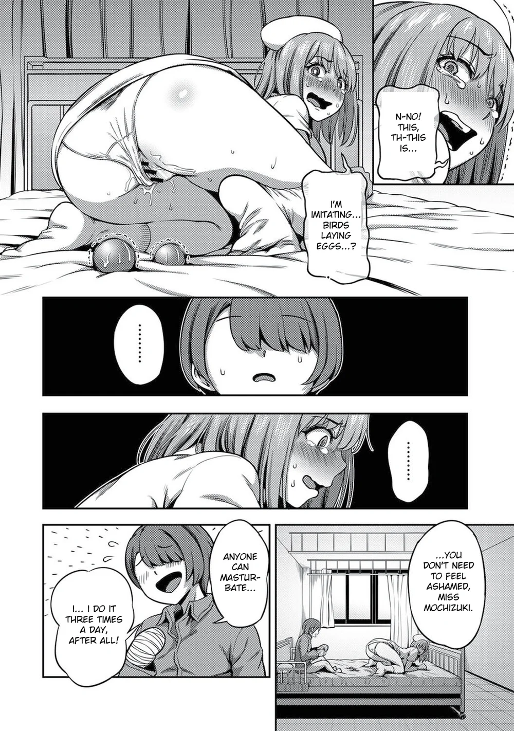 Sakusei Byoutou ~Seikaku Saiaku no Nurse shika Inai Byouin de Shasei Kanri Seikatsu~ – Chapter 4 page 12