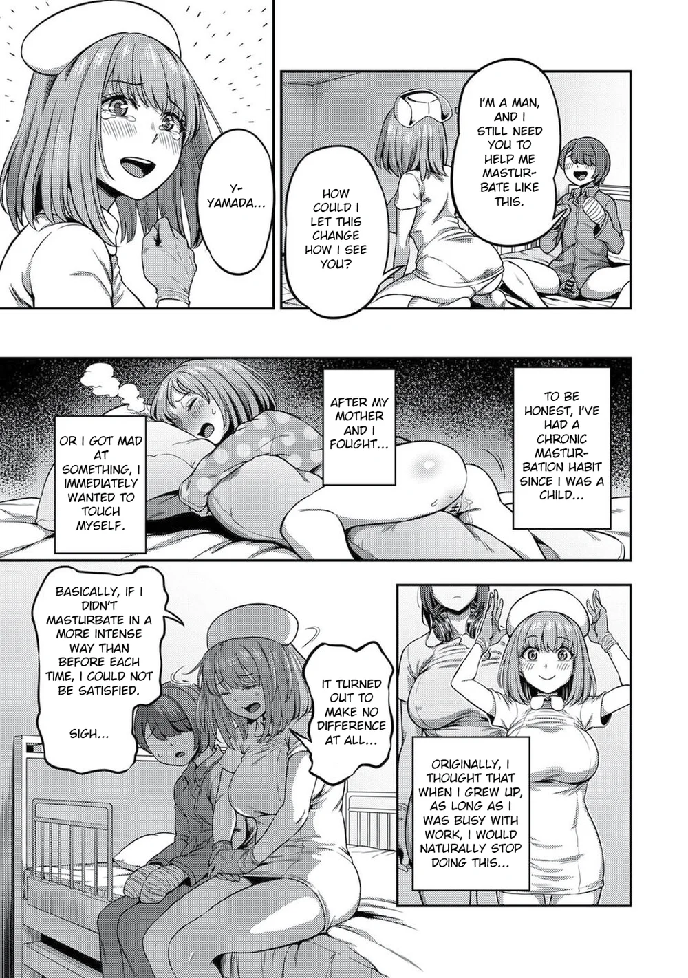 Sakusei Byoutou ~Seikaku Saiaku no Nurse shika Inai Byouin de Shasei Kanri Seikatsu~ – Chapter 4 page 13