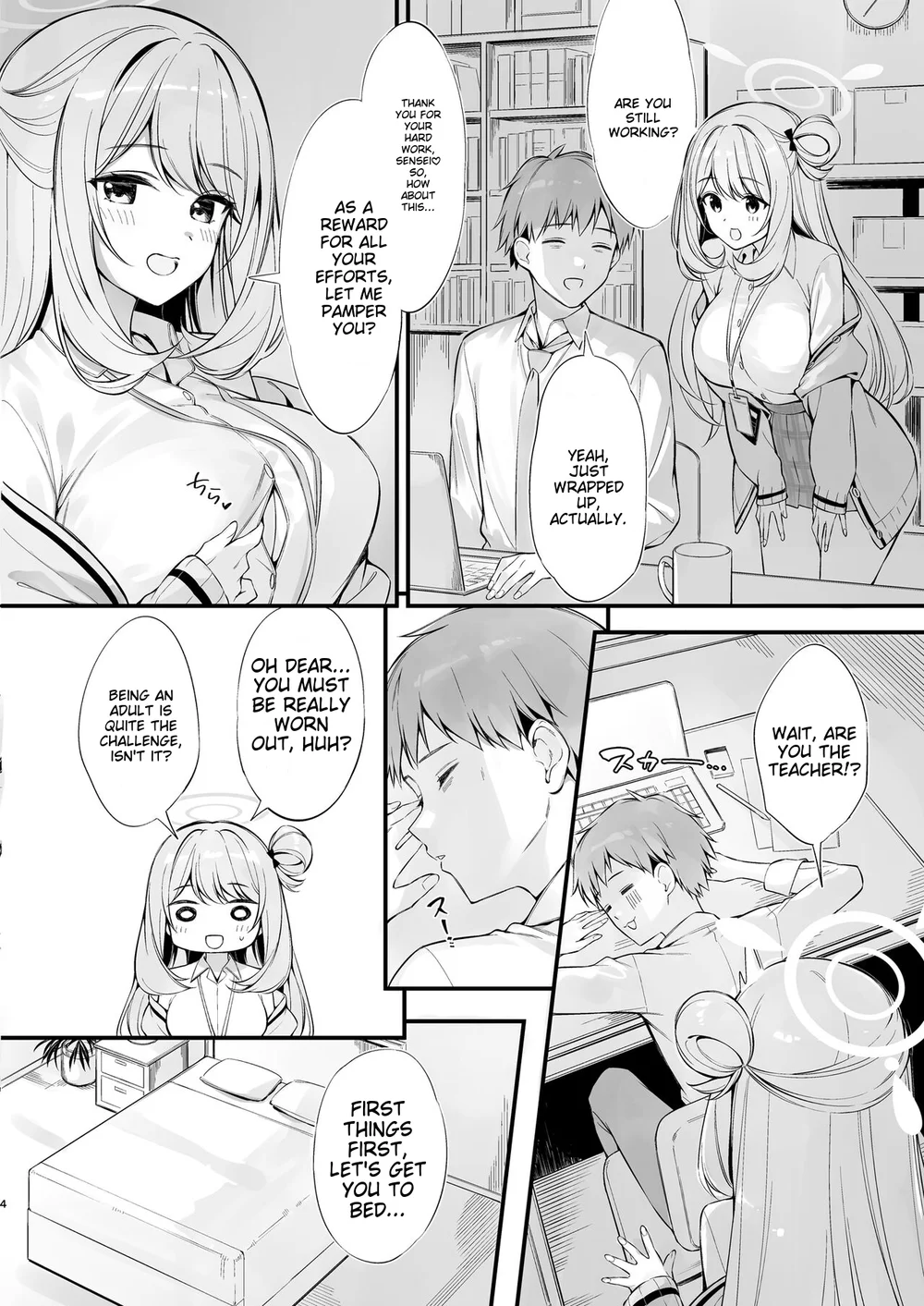 Sensei, Nechattan desu ka Osocchattemo Ii desu ka page 2