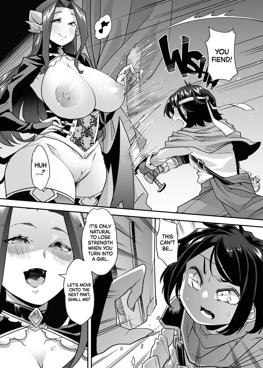 Shitara Owari! ~TS Mesu Pet-ka no Noroi~ page 7