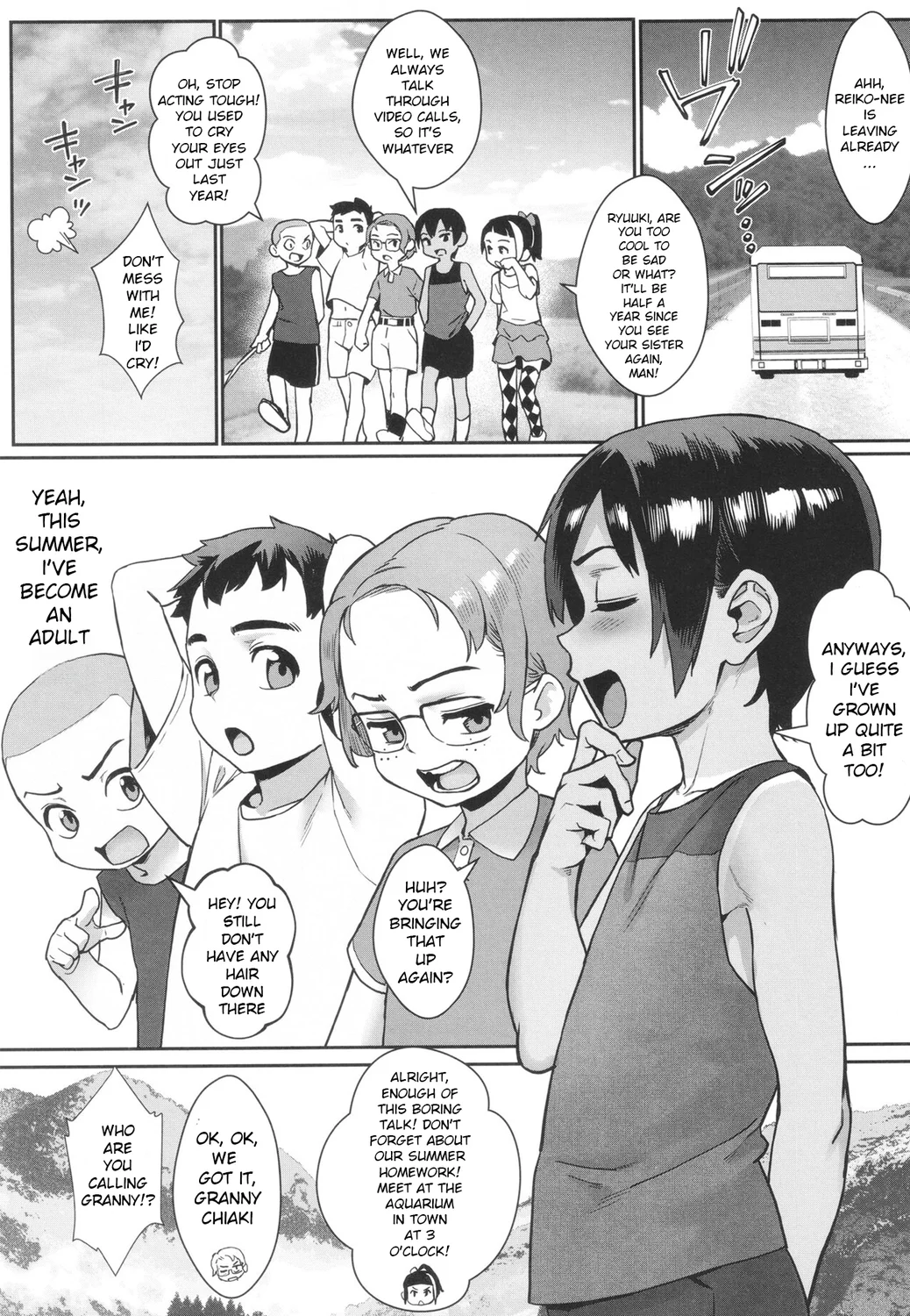 Shounen ga Otona ni Natta Natsu – Chapter 04 (END) page 54