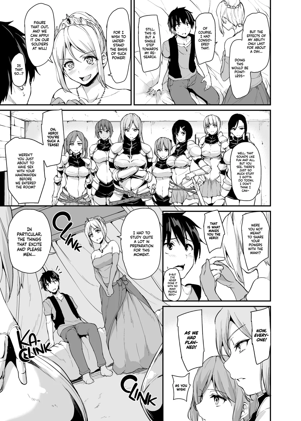 Tales of a Harem in Another World 3 page 9