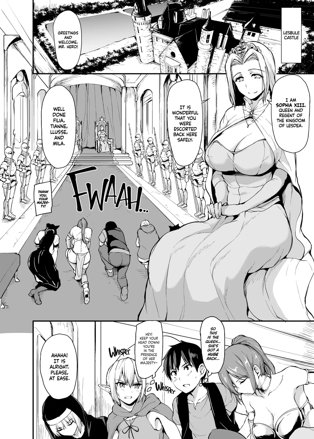 Tales of a Harem in Another World 3 page 2