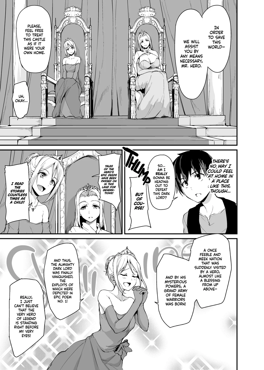 Tales of a Harem in Another World 3 page 3