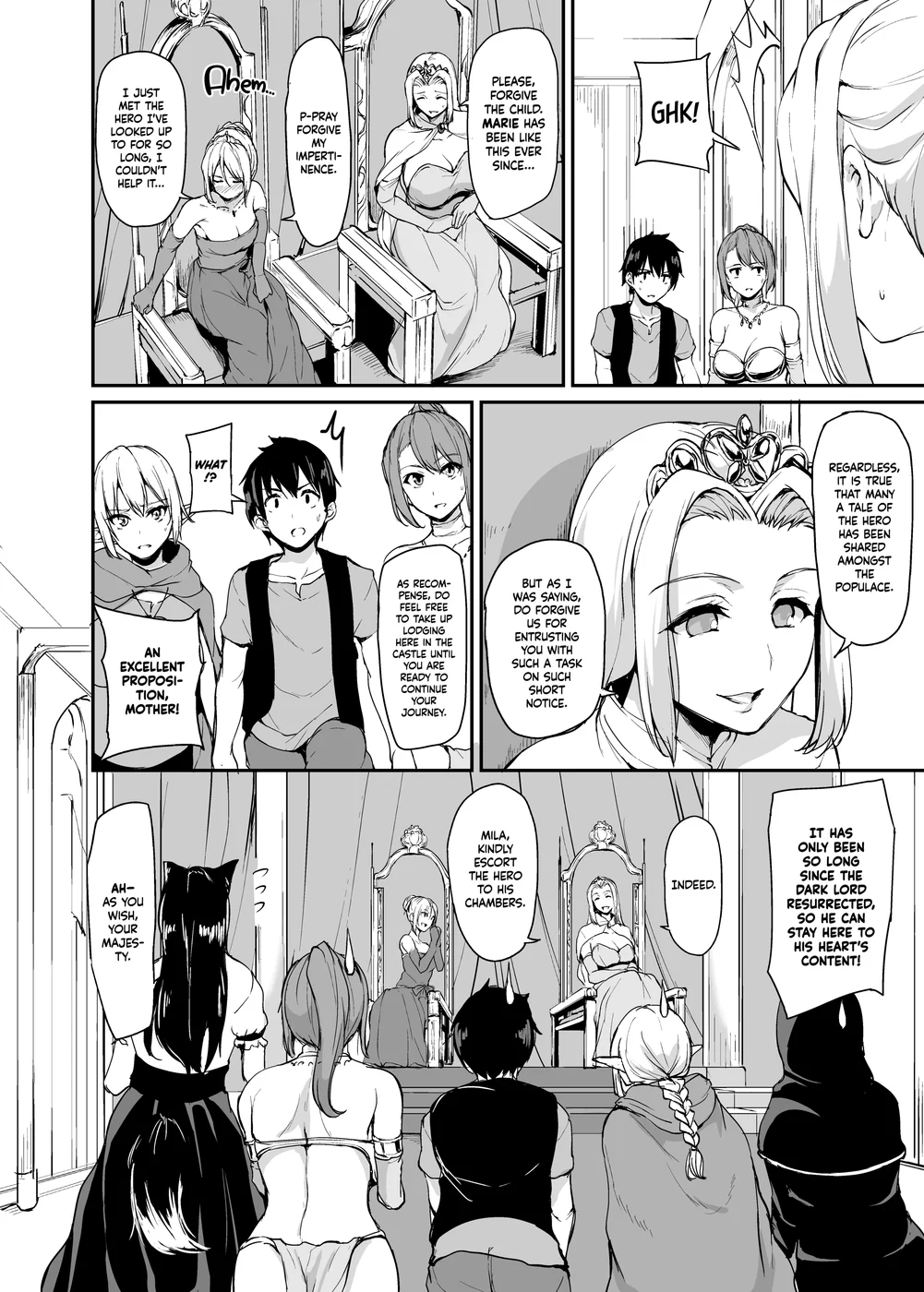 Tales of a Harem in Another World 3 page 4
