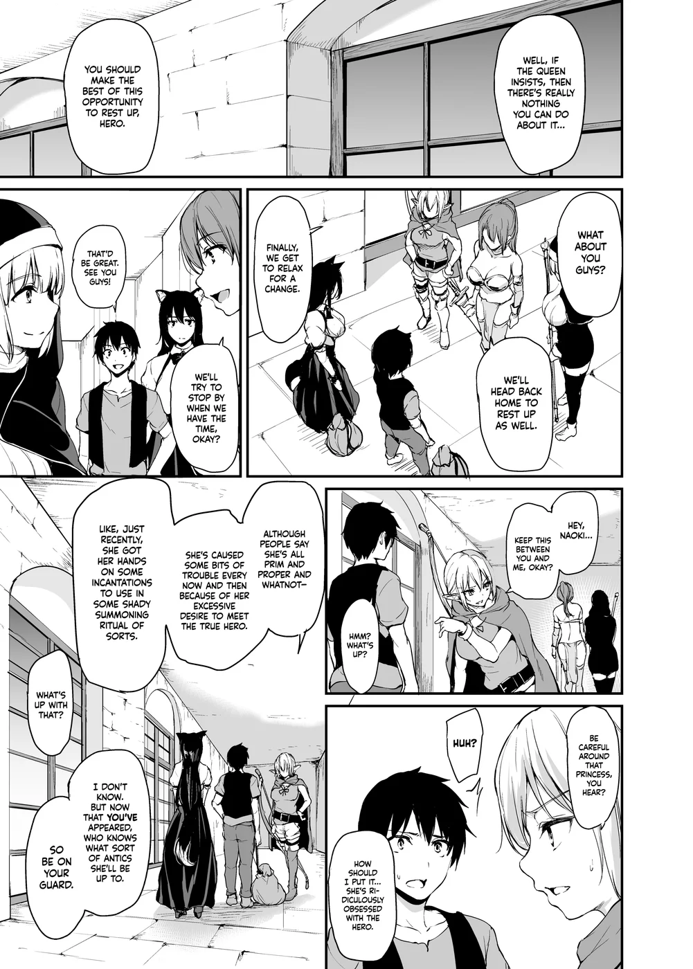 Tales of a Harem in Another World 3 page 5