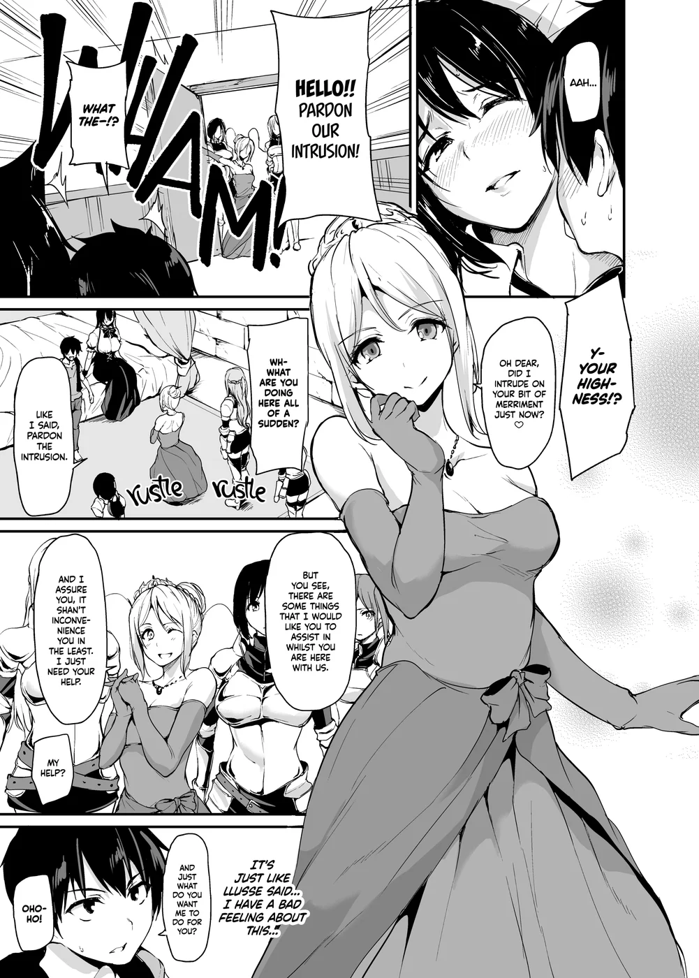 Tales of a Harem in Another World 3 page 7