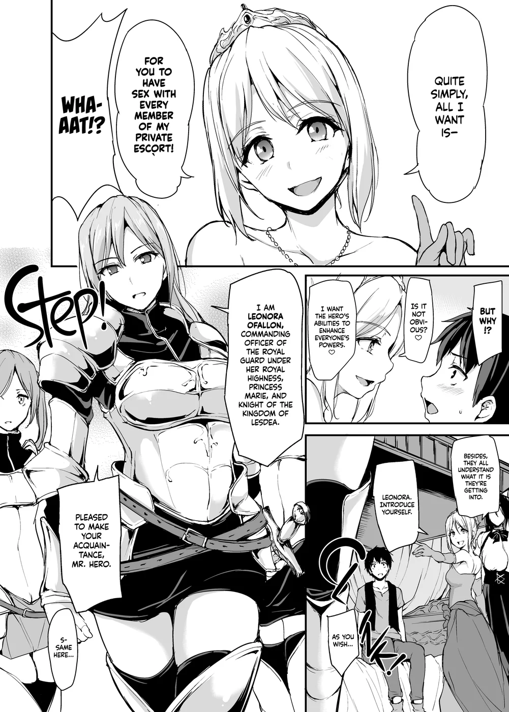 Tales of a Harem in Another World 3 page 8