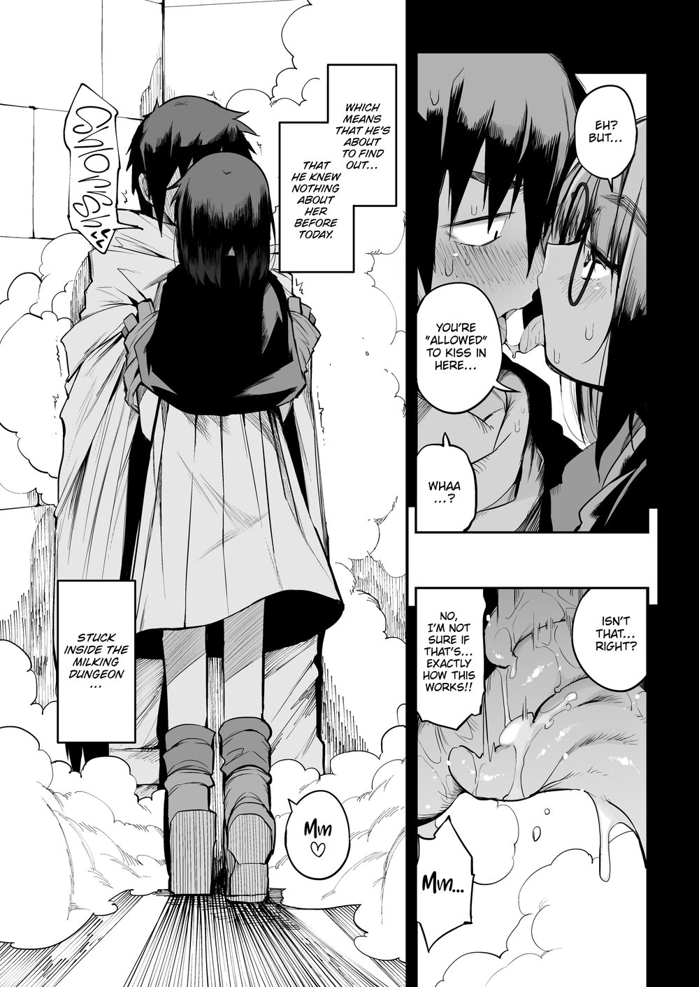The S-Tier Slut Stats of a Girl Too Plain to Challenge the Milking Dungeon page 9