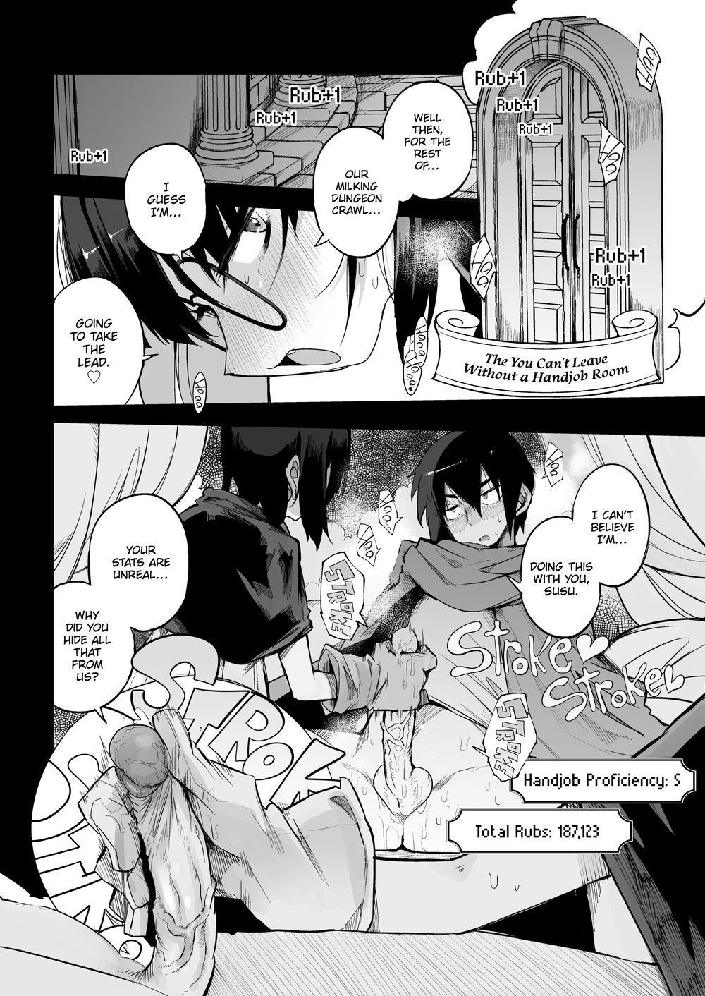 The S-Tier Slut Stats of a Girl Too Plain to Challenge the Milking Dungeon page 12