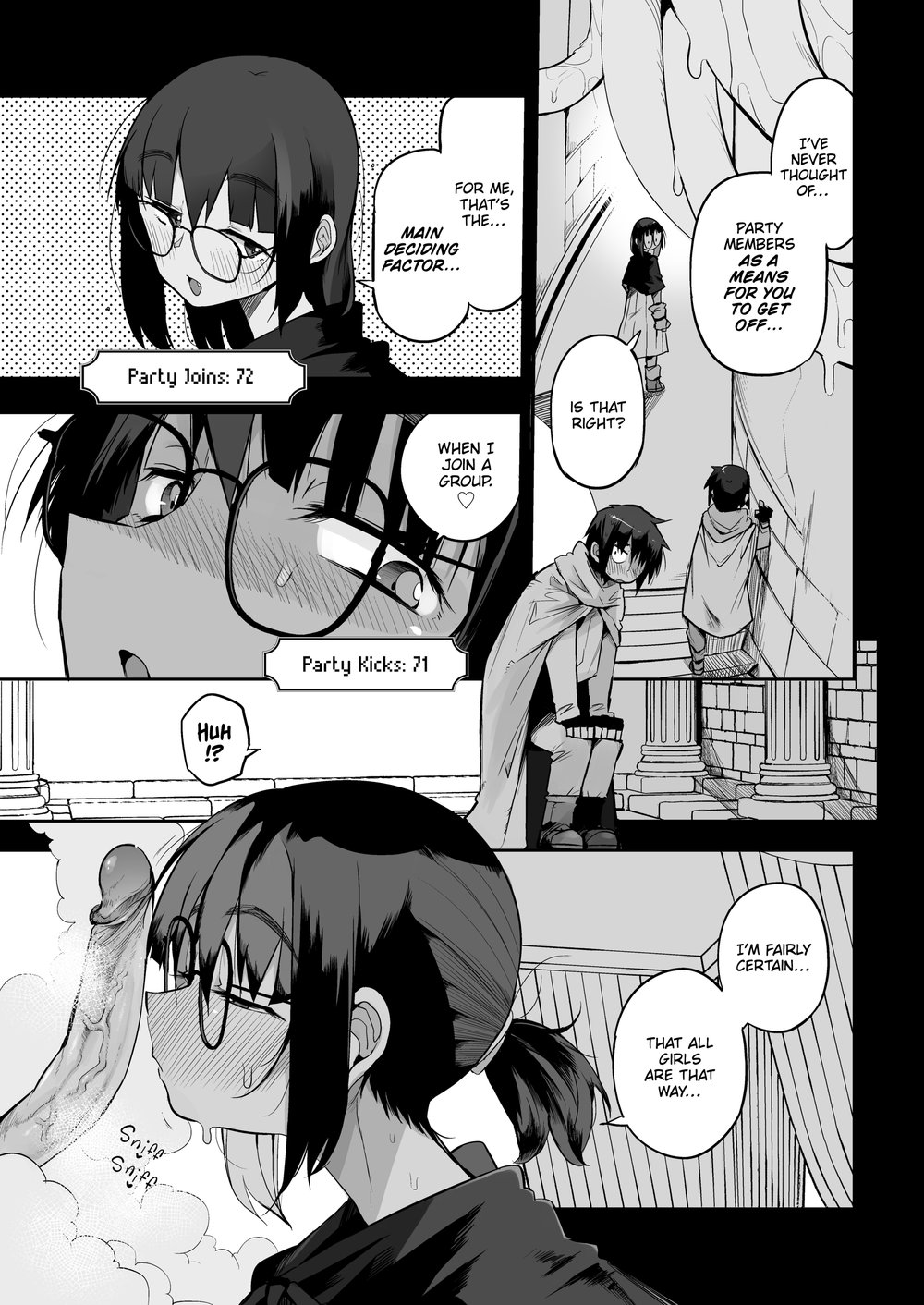 The S-Tier Slut Stats of a Girl Too Plain to Challenge the Milking Dungeon page 15