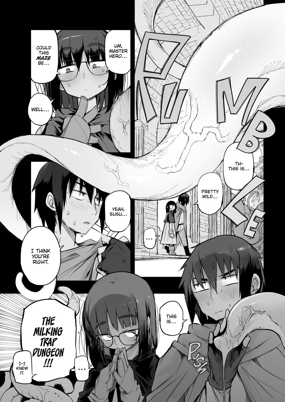The S-Tier Slut Stats of a Girl Too Plain to Challenge the Milking Dungeon page 3