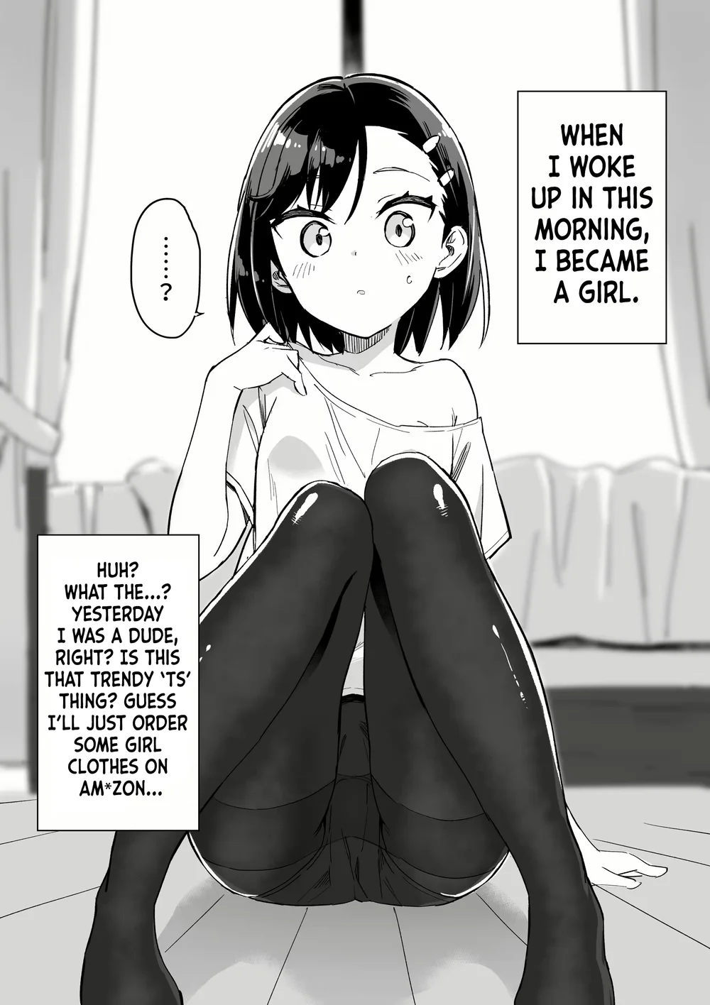 What A Manga Artist Should Do If He Get TS page 1