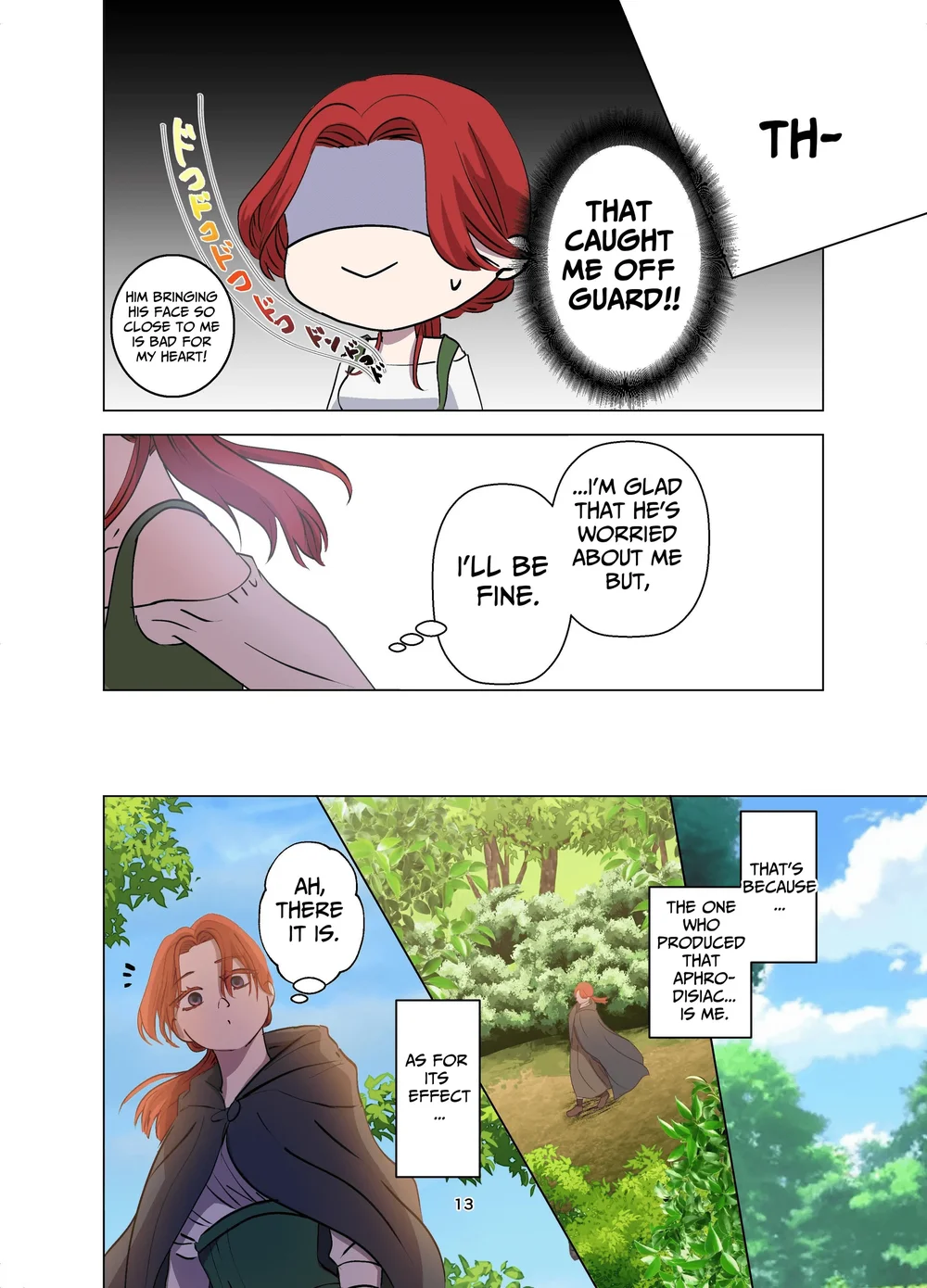 Yomeki okure-mura Musume wa Shinpu-sama no Dekiai kara nige rarenai page 13