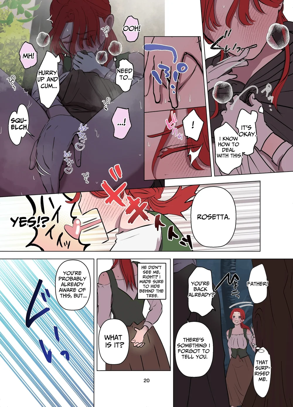Yomeki okure-mura Musume wa Shinpu-sama no Dekiai kara nige rarenai page 20