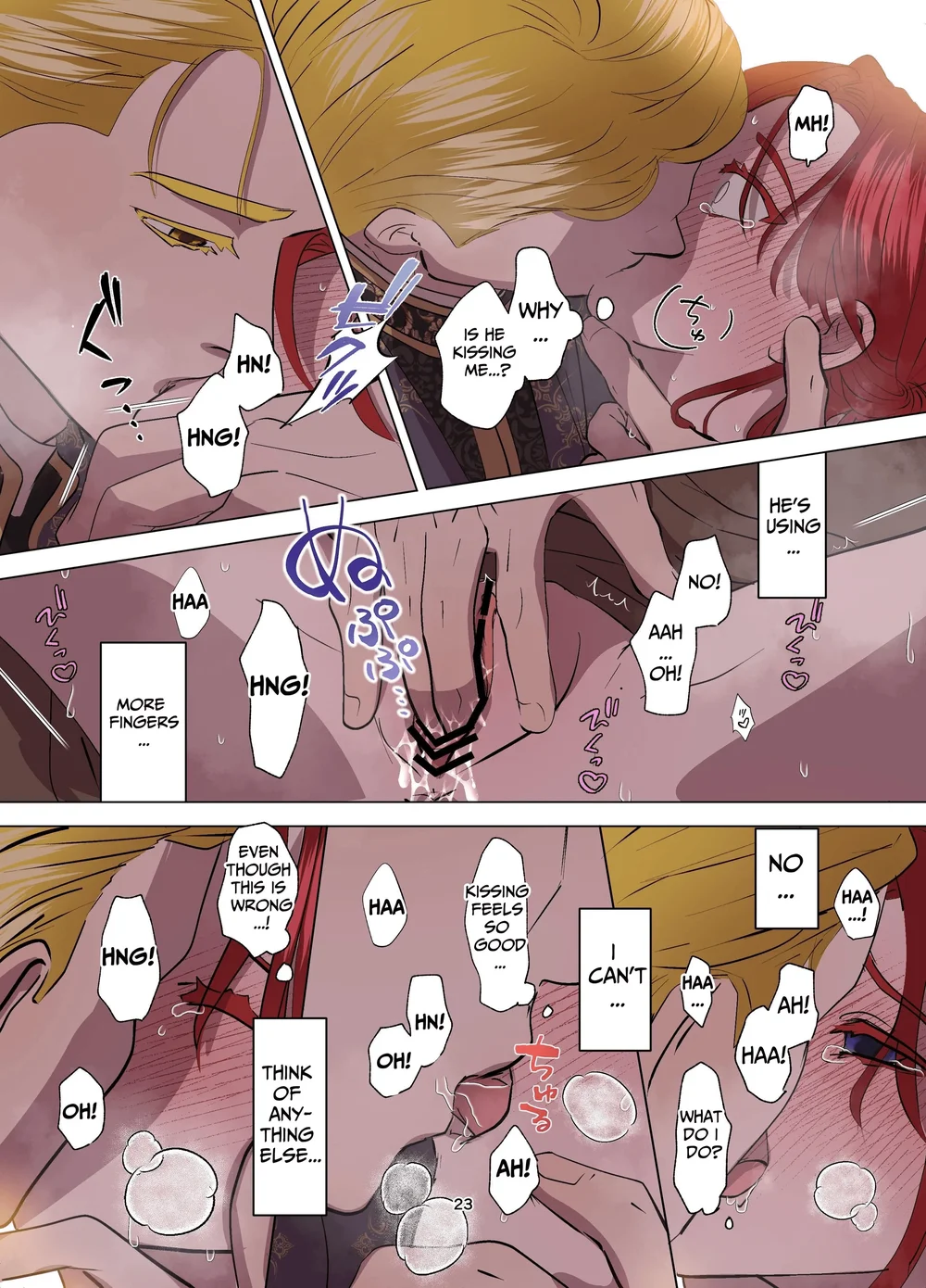 Yomeki okure-mura Musume wa Shinpu-sama no Dekiai kara nige rarenai page 23