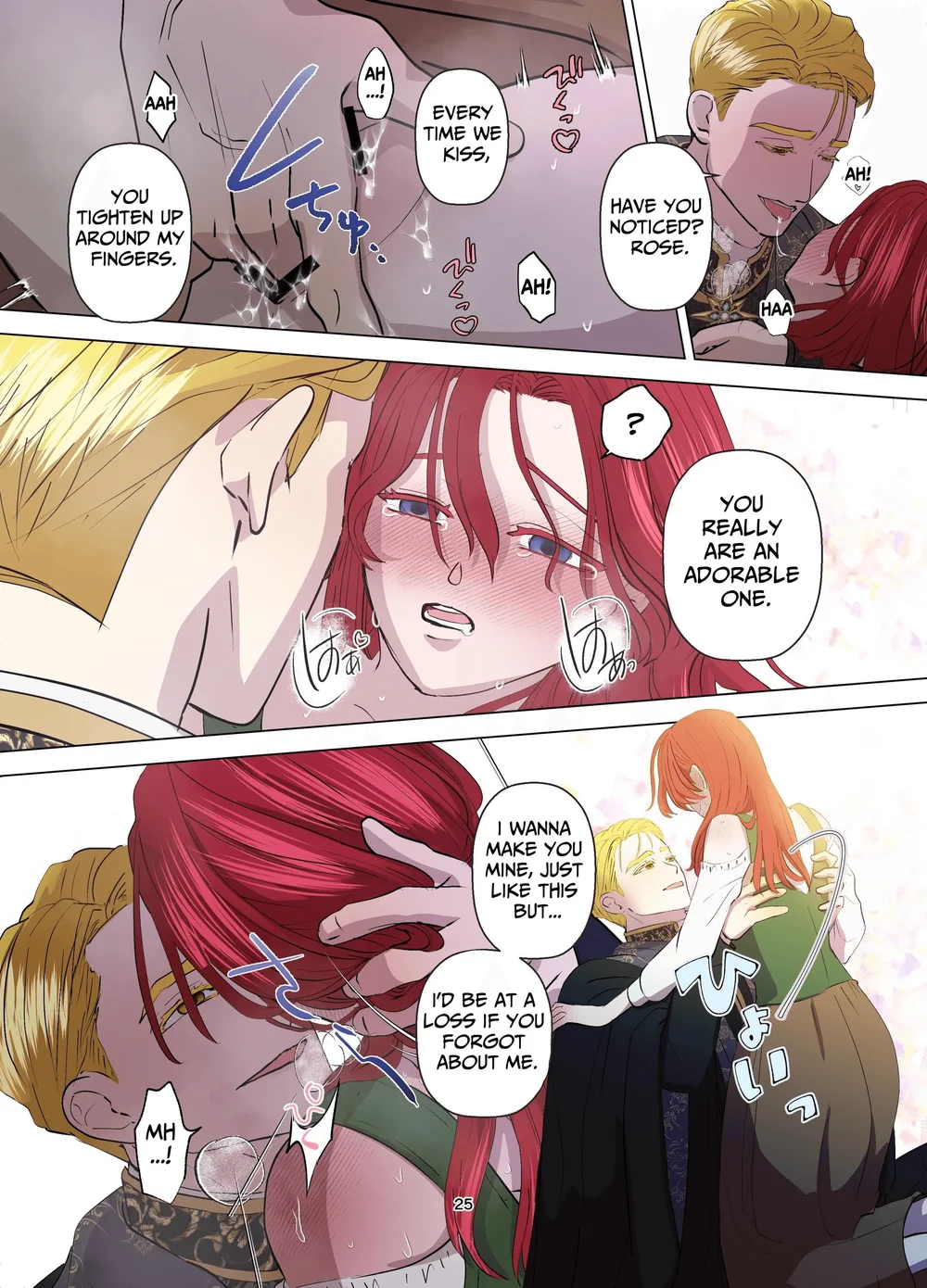 Yomeki okure-mura Musume wa Shinpu-sama no Dekiai kara nige rarenai page 25
