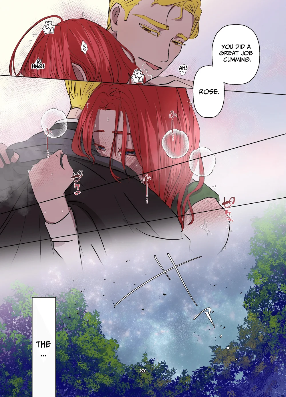 Yomeki okure-mura Musume wa Shinpu-sama no Dekiai kara nige rarenai page 28