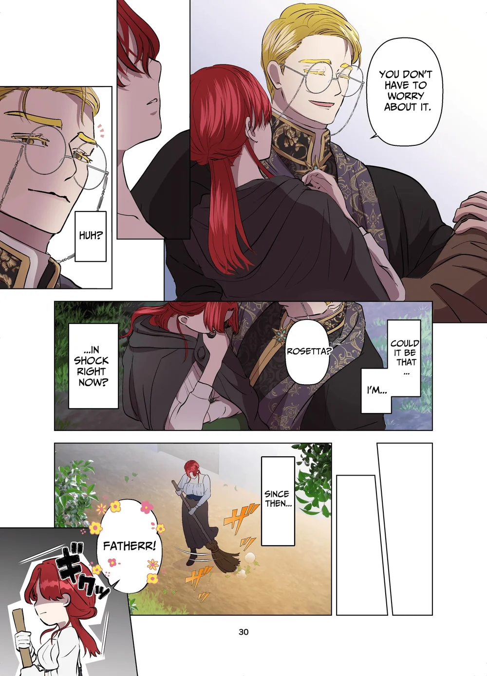 Yomeki okure-mura Musume wa Shinpu-sama no Dekiai kara nige rarenai page 30