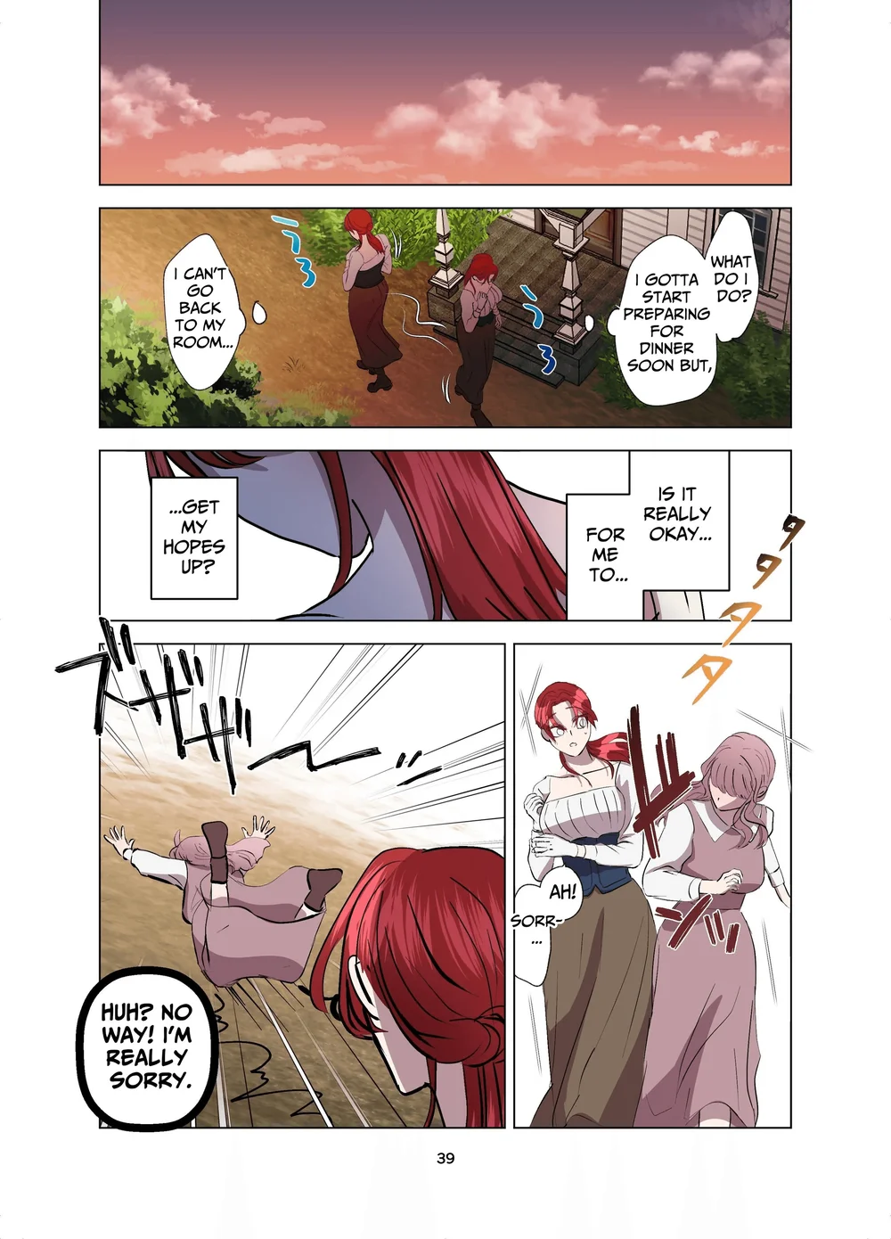 Yomeki okure-mura Musume wa Shinpu-sama no Dekiai kara nige rarenai page 39