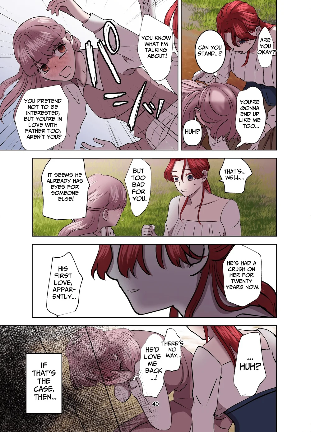 Yomeki okure-mura Musume wa Shinpu-sama no Dekiai kara nige rarenai page 40