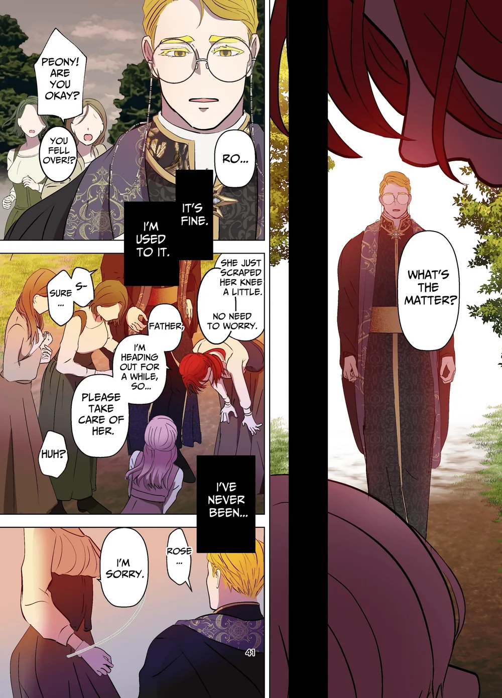 Yomeki okure-mura Musume wa Shinpu-sama no Dekiai kara nige rarenai page 41