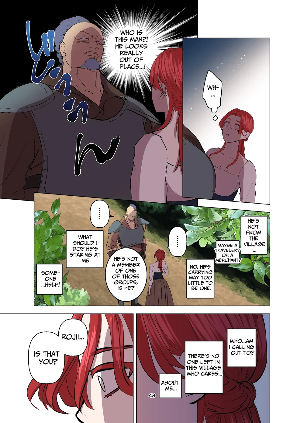 Yomeki okure-mura Musume wa Shinpu-sama no Dekiai kara nige rarenai page 43