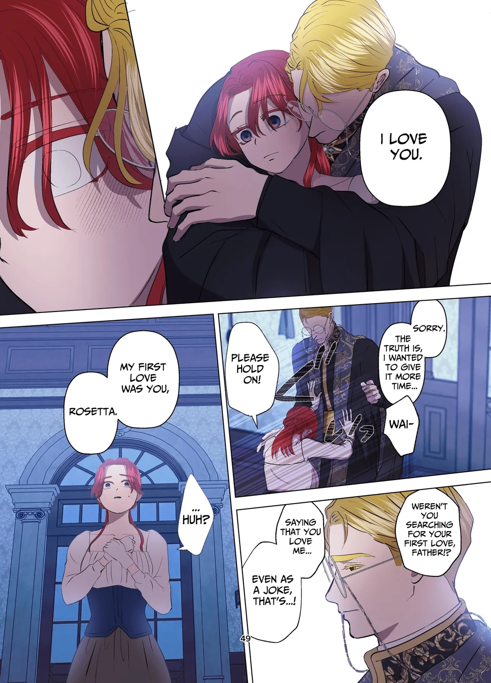 Yomeki okure-mura Musume wa Shinpu-sama no Dekiai kara nige rarenai page 49