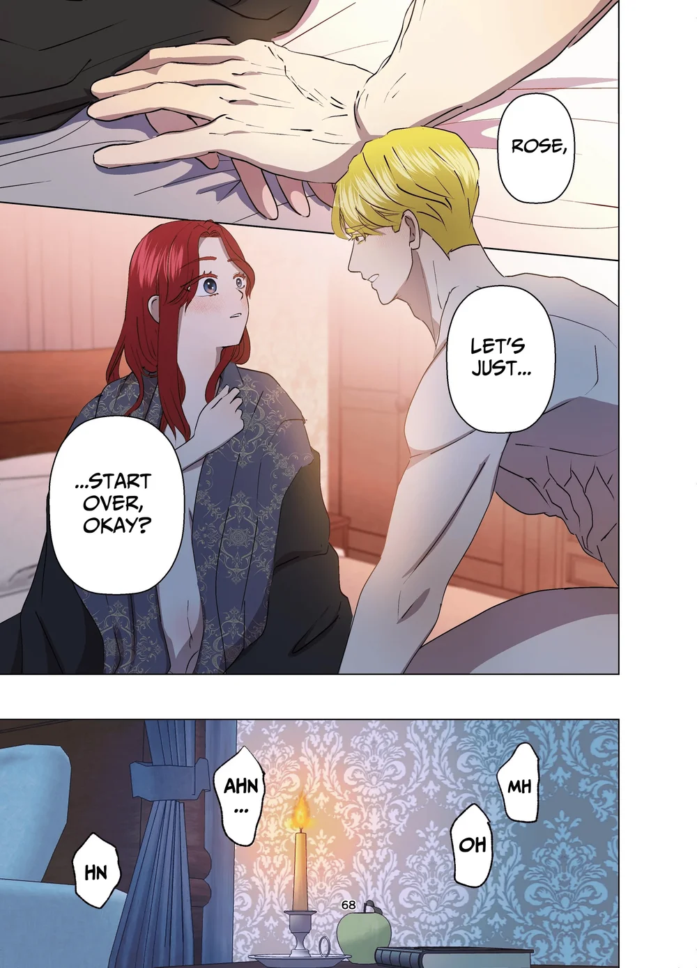 Yomeki okure-mura Musume wa Shinpu-sama no Dekiai kara nige rarenai page 68