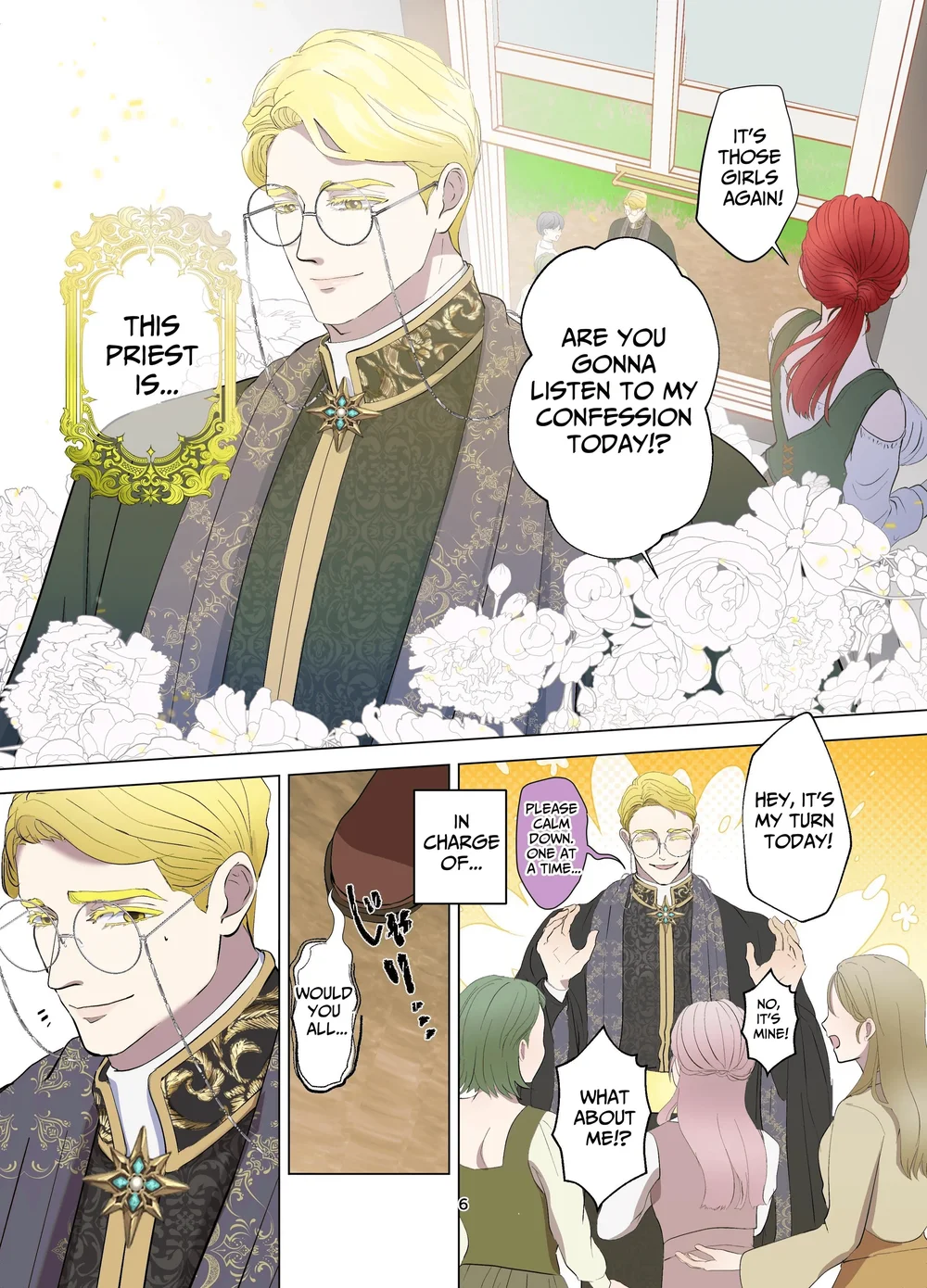 Yomeki okure-mura Musume wa Shinpu-sama no Dekiai kara nige rarenai page 6